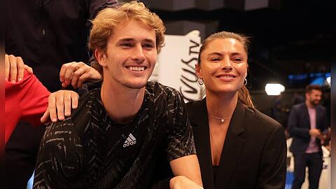 Alexander Zverev und Sophia Thomalla. (Archivbild)