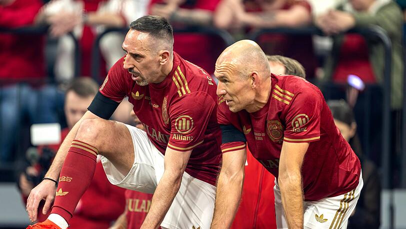 Harmonieren immer noch: Arjen Robben und Franck Rib&eacute;ry.