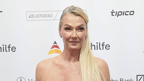 Beim Thema Sportf&ouml;rderung zeigt sich Franziska van Almsick gefrustet.