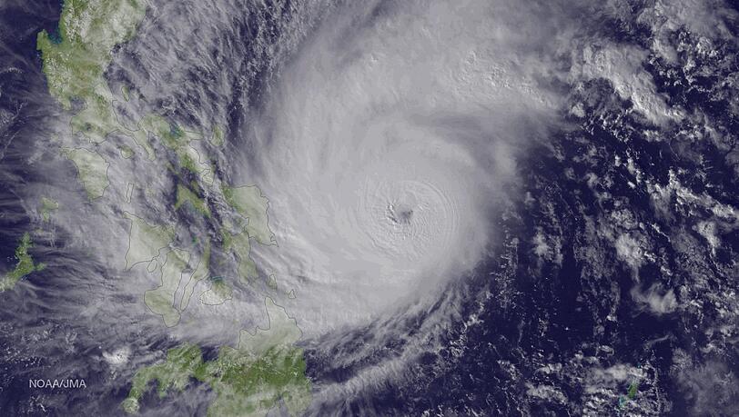 Taifun "Hagupit" wütet auf den Philippinen. Taifun "Hagupit" wütet auf den Philippinen.