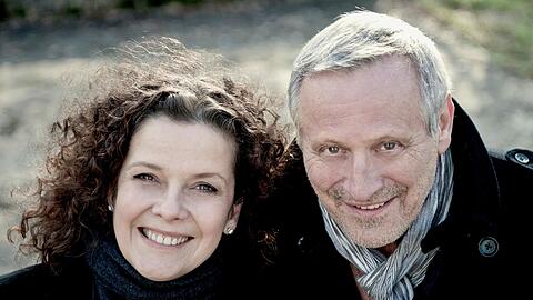Klassische Salzburgerin und Kraft-Münchner: Angelika Kirchschlager und Konstantin Wecker.