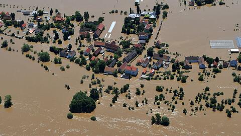 Aktuelle Fotos zum Hochwasser in Dresden: Bilder von der FLut
