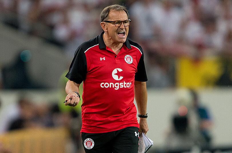Ewald Lienen will im DFB-Pokal nicht auf den FC Bayern treffen.