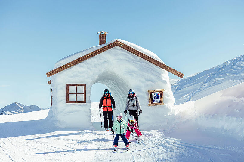 In den vielen Fun-und Familyparks im Ski Juwel Alpbachtal Wildschönau wird jeder Skitag zum einmaligen Erlebnis!