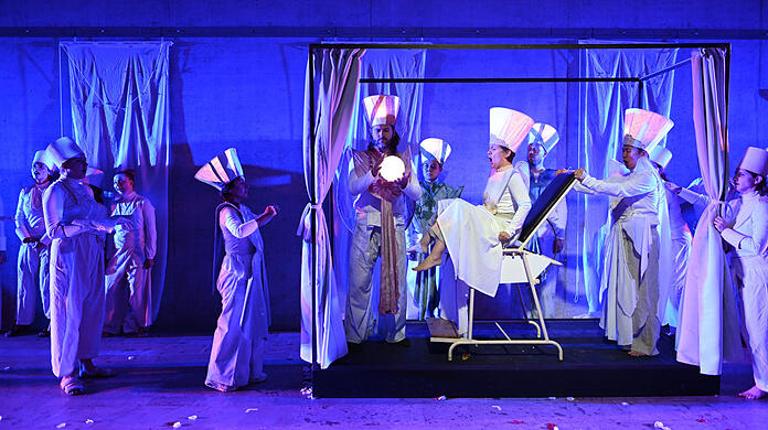 Philip Glass' Oper "Akhnaten" im Ägyptischen Museum.