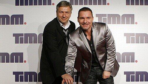 Wowereit und Lukas beim Start des TV-Senders