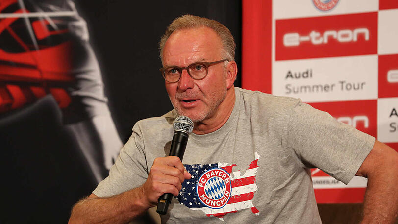 Vorstandsvorsitzender des FC Bayern: Karl-Heinz Rummenigge.
