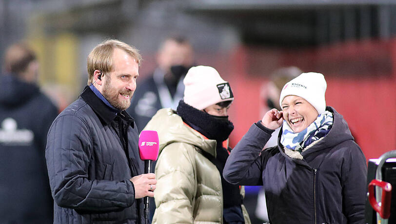 Daniel Bierofka gar am Dienstagabend bei "Magenta Sport" zu Gast.