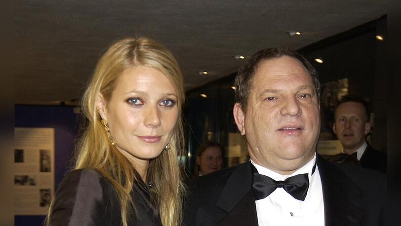Gwyneth Paltrow und Harvey Weinstein bei einer Gala in London im Jahr 2002.