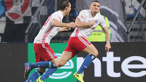 Kyriakos Papadopoulos schießt den HSV gegen seinen Ex-Klub Leverkusen zum Sieg.
