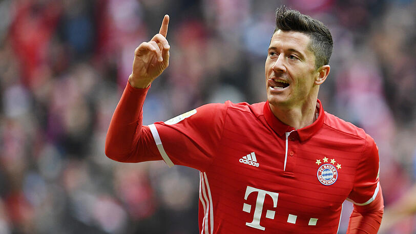 Trifft mit Vorliebe gegen den FC Ingolstadt: Bayern-Angreifer Robert Lewandowski.