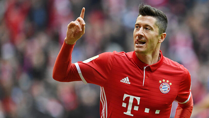 Trifft mit Vorliebe gegen den FC Ingolstadt: Bayern-Angreifer Robert Lewandowski. Trifft mit Vorliebe gegen den FC Ingolstadt: Bayern-Angreifer Robert Lewandowski.