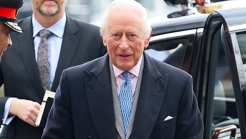 König Charles III. vor wenigen Tagen in London.