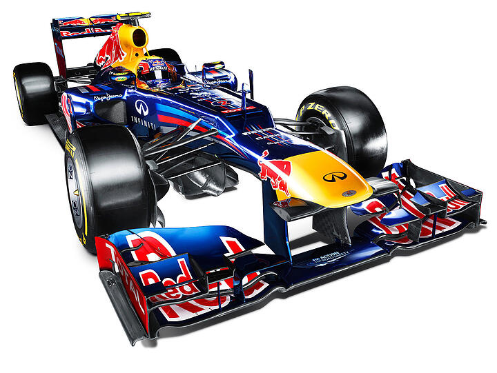 Sebastian Vettels Neuer: Der RB8.