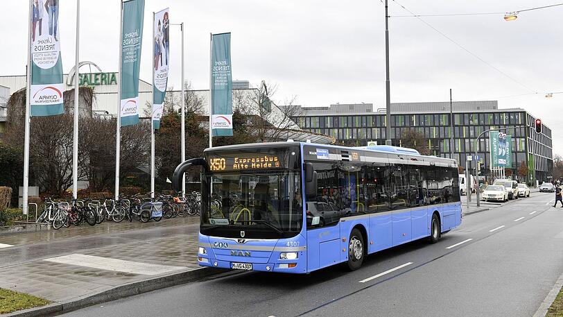 Verbindet wichtige Knotenpunkte im Münchner Norden: der neue Bus X50.