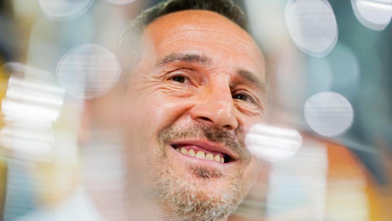 Trainer Adi Hütter will mit Eintracht Frankfurt die Chance gegen den FC Chelsea nutzen. Trainer Adi Hütter will mit Eintracht Frankfurt die Chance gegen den FC Chelsea nutzen.