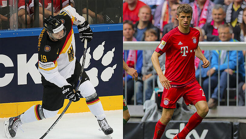 Eishockey-Star Thomas Oppenheimer und Thomas Müller sind gute Freunde. Eishockey-Star Thomas Oppenheimer und Thomas Müller sind gute Freunde.