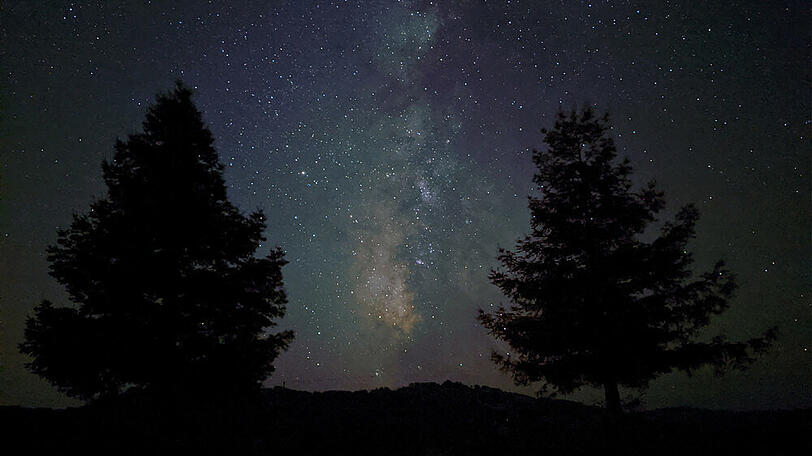 Dieses Bild wurde mit dem "Astrophotography"-Modus aufgenommen