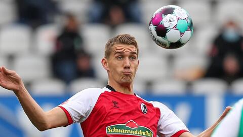 Freiburgs Nils Petersen in Aktion.