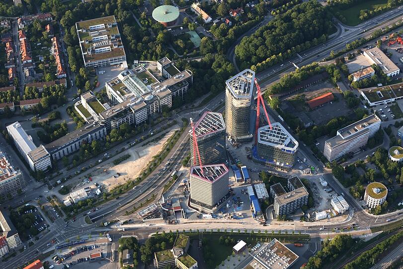Ballonfahrt: 2018 hat der Vogelweideplatz noch so ausgesehen.