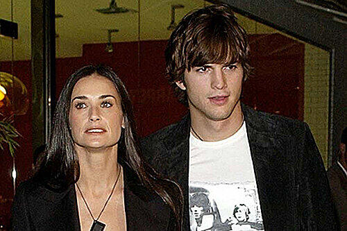 Demi Moore und Ashton Kutcher