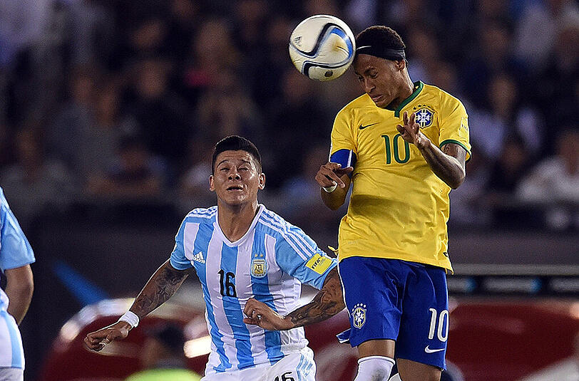 Die Erzrivalen Brasilien und Argentinien trennten sich am Freitagabend 1:1.