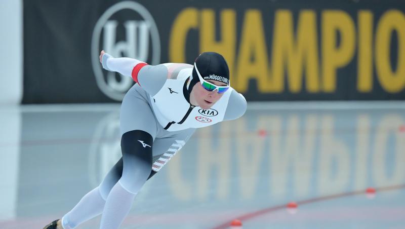Claudia Pechstein wurde über 5000 Meter Siebte. Claudia Pechstein wurde über 5000 Meter Siebte.