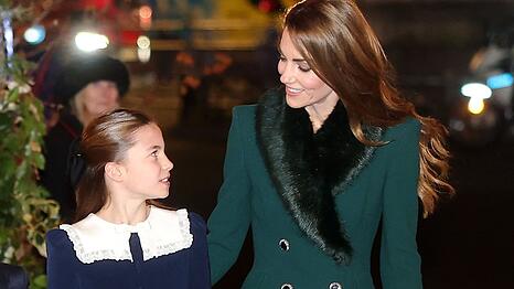 Prinzessin Kate und Prinzessin Charlotte haben f&uuml;r eine Weihnachts&uuml;berraschung gesorgt.