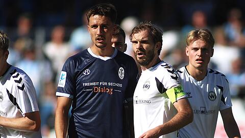 Spielte gegen seinen Ex-Verein: Wacker-Kapit&auml;n Felix Bachschmid.