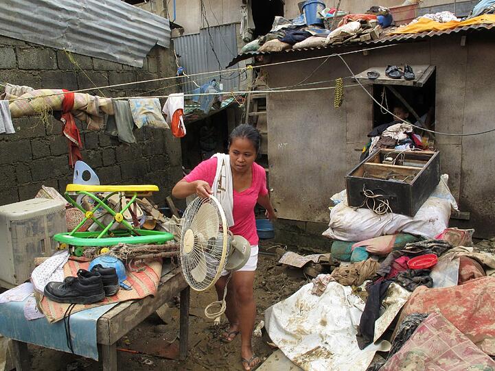 Bilder der Verwüstung: Taifun "Nesat" verwüstet die Philippinen - Die Bilder