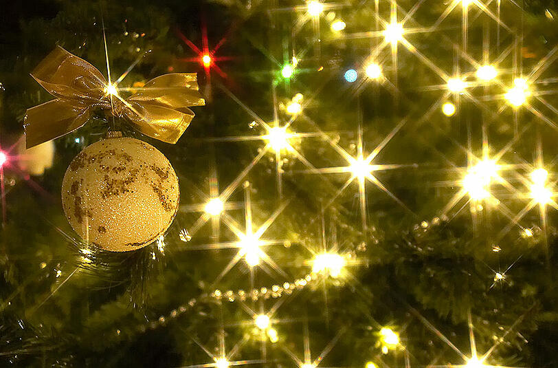 Stimmungsvolles Weihnachten.