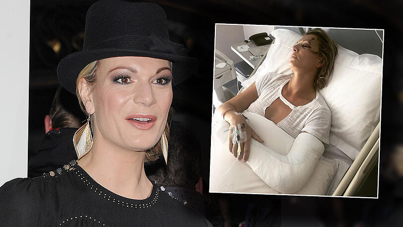 Maria Höfl-Riesch erholt sich derzeit in einem italienischen Krankenhaus von einem Bootsunfall.