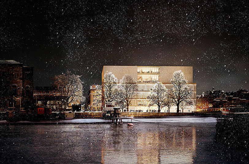 Aus derselben Feder von Architekt Chipperfield: das Nobel-Center in Stockholm.