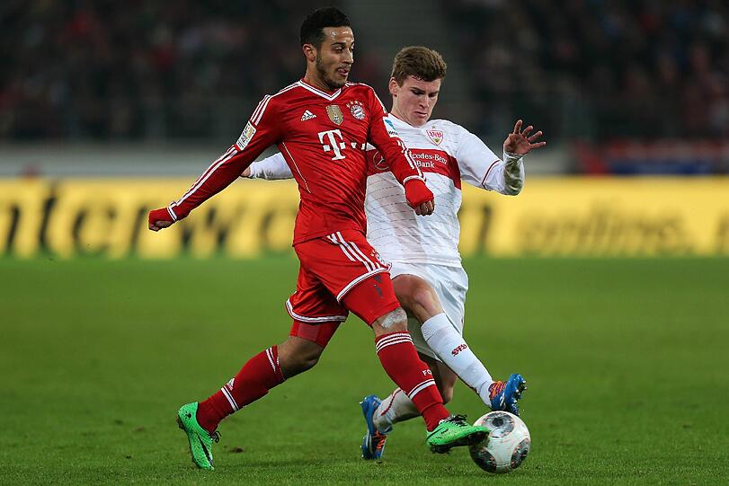 THIAGO ALCÁNTARA - NOTE 2 - 1A Ballkontrolle, plus: Traumvorlage zum 1:1, Traumtor zum 2:1 &ndash; sein erstes in der Liga. Dazu Top-Top-Weitschuss (40.). Vergab frei vor Ulreich (71.).