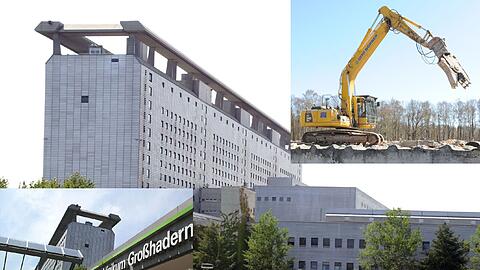 Das Universitätsklinikum
Großhadern wurde 1974 eröffnet.
Jetzt sind die Tage des markanten Gebäudes gezählt.