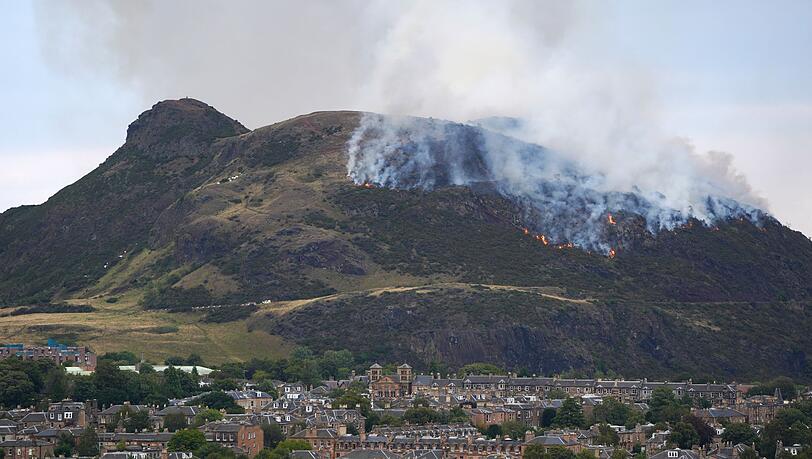 Arthur's Seat ist ein Wahrzeichen Edinburghs.
