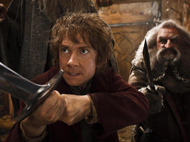 Martin Freeman als Bilbo Beutlin in "Der Hobbit - Smaugs Einöde"