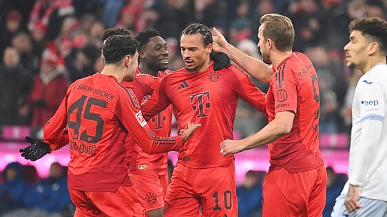 Traf für den FC Bayern zum 4:0: Leroy Sané.