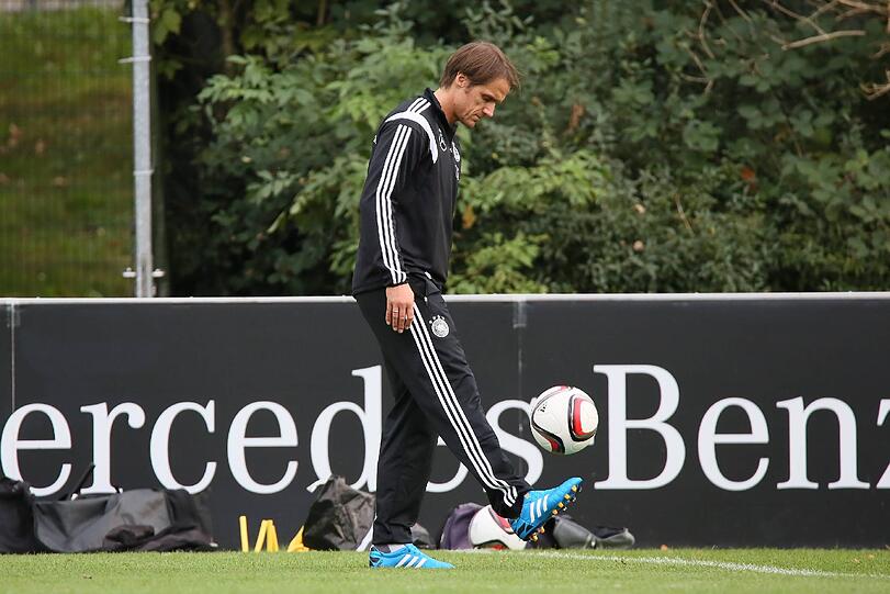 Die Bilder vom ersten DFB-Training vor den EM-Qualifikationsspielen.