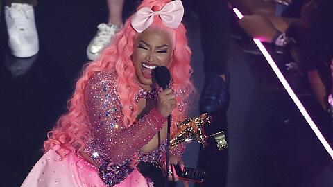 Nicki Minaj auf der Bühne der MTV Video Music Awards.