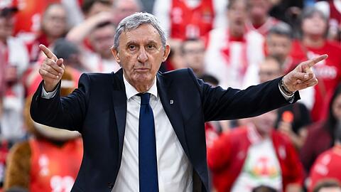 Sieg Nummer drei gegen Trier: Bayern-Coach Svetislav Pesic. (Archivbild)