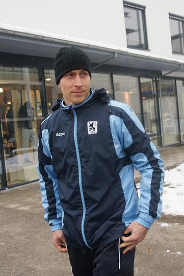 Der Neuzugang ist da: Rob Friend bei seinem ersten Training an der Grünwalder Straße am Donnerstag.