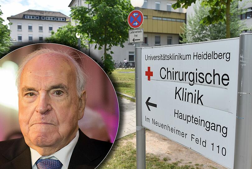 Helmut Kohl liegt in Heidelberg auf der Intensivstation: Sein Zustand sei "sehr ernst"
