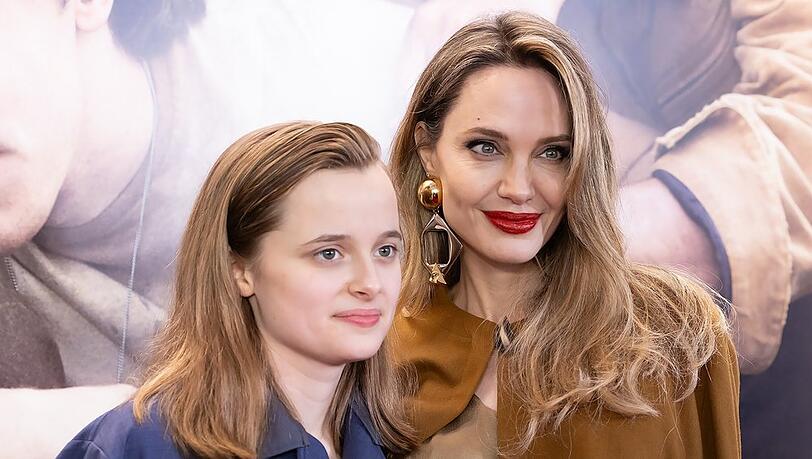 Vivienne und Angelina Jolie arbeiteten zusammen an "The Outsiders".