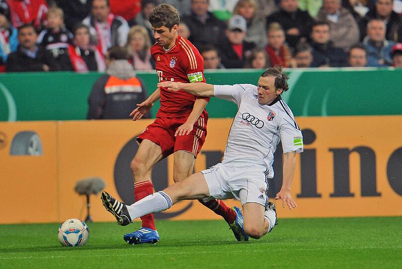 Thomas Müller - Note 2: Nie-Rotierer, Immerspieler. Und fleißigster Wirbler, belohnt mit dem Tor zum 1:0 (30.). Ihm macht&rsquo;s eben immer Spaß. Durfte früher raus.