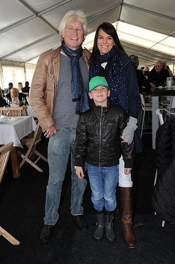 Helmut von Finck und Natascha Gottlieb und Sohn Cosmo