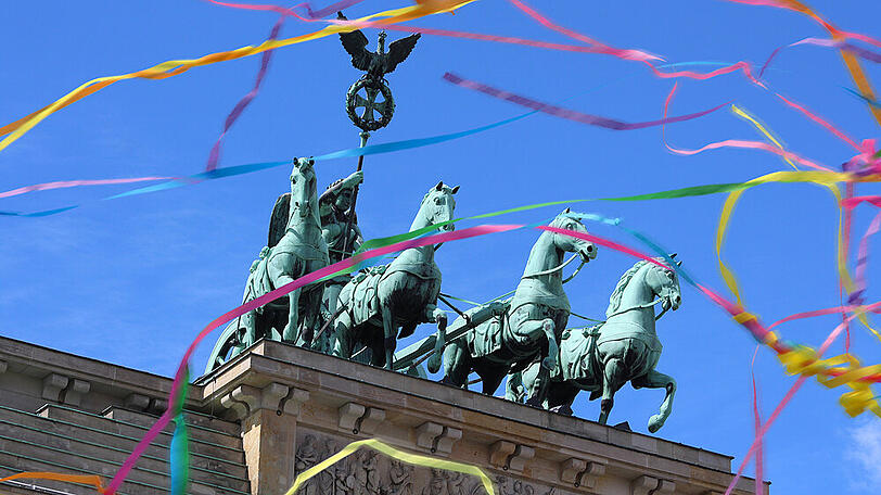 Am Brandenburger Tor wird dieses Jahr gefeiert
