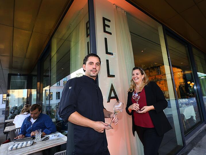 Hereinspaziert! Ulrike und Michael Hausberger laden im Oktober zur Ess-Klasse ins Restaurant "Ella" ein.