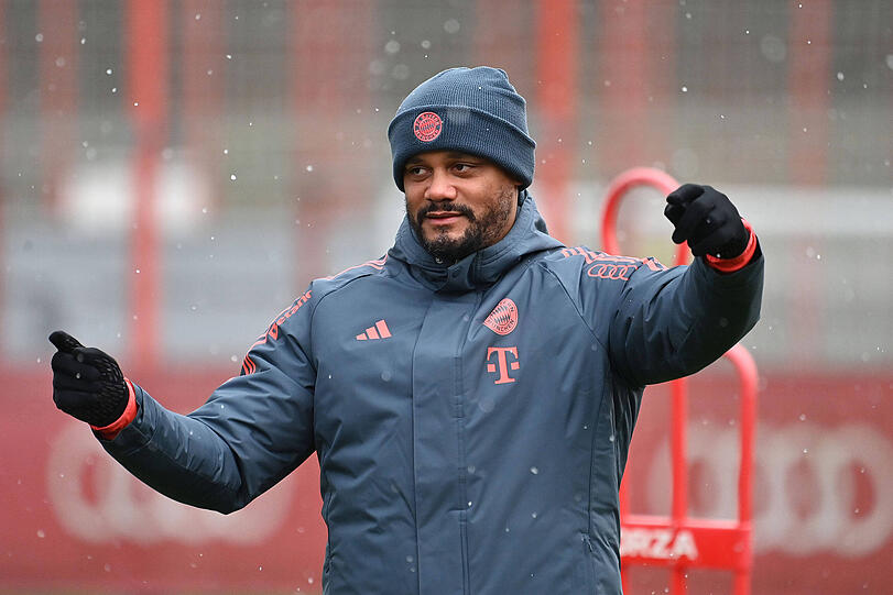 Trainer des FC Bayern: VIncent Kompany.