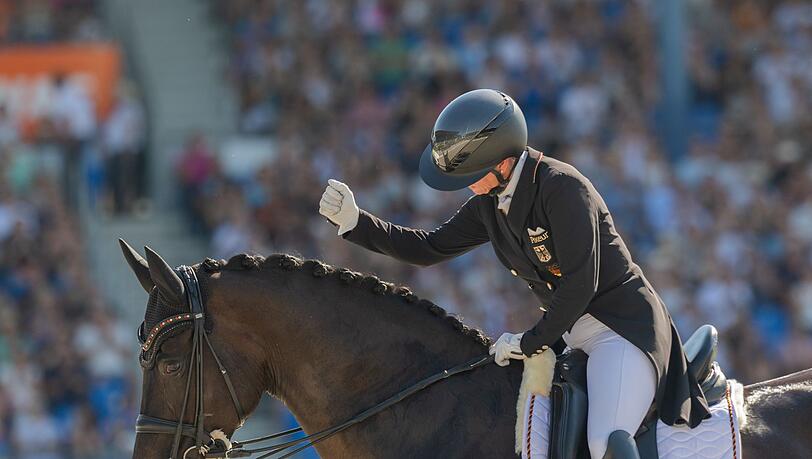 Medaille knapp verpasst: Isabell Werth Medaille knapp verpasst: Isabell Werth